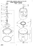 Diagram for 05 - Agitator, Basket, And Tub