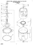 Diagram for 05 - Agitator, Basket, And Tub