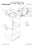 Diagram for 01 - Top And Cabinet, Literature