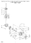 Diagram for 04 - Brake, Clutch, Gearcase, Motor And Pump