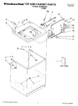 Diagram for 01 - Top And Cabinet, Literature