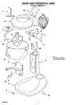 Diagram for 03 - Base, Pedestal Unit And Accessory Parts