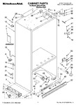 Diagram for 01 - Cabinet Parts