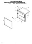 Diagram for 03 - Freezer Door Parts