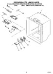 Diagram for 04 - Refrigerator Liner Parts