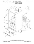 Diagram for 01 - Cabinet Parts