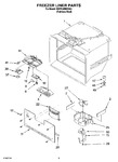 Diagram for 02 - Freezer Liner Parts