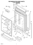 Diagram for 04 - Refrigerator Door Parts