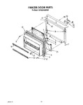 Diagram for 08 - Freezer Door