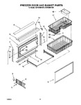 Diagram for 07 - Freezer Door And Basket