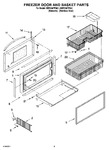 Diagram for 06 - Freezer Door And Basket Parts