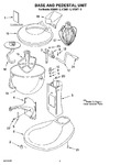 Diagram for 03 - Base And Pedestal Unit Accessory Parts