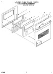 Diagram for 04 - Lower Oven Door