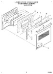 Diagram for 05 - Upper Oven Door