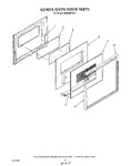 Diagram for 05 - Lower Oven Door