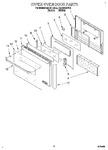 Diagram for 02 - Upper Oven Door