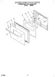 Diagram for 06 - Lower Oven Door