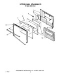 Diagram for 05 - Upper Oven Door