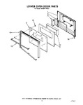 Diagram for 06 - Lower Oven Door