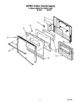 Diagram for 02 - Upper Oven Door