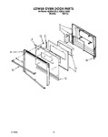 Diagram for 06 - Lower Oven Door