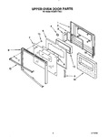 Diagram for 03 - Upper Oven Door