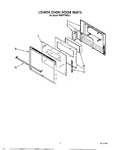 Diagram for 06 - Lower Oven Door