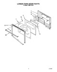 Diagram for 06 - Lower Oven Door