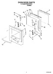 Diagram for 03 - Oven Door Parts