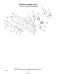 Diagram for 02 - Control Panel, Lit/optional