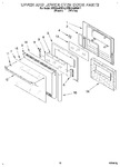 Diagram for 06 - Upper And Lower Oven Door