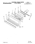 Diagram for 01 - Control Panel, Lit/optional