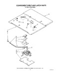 Diagram for 06 - Component Shelf And Latch