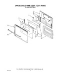 Diagram for 06 - Upper And Lower Oven Door