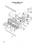 Diagram for 02 - Control Panel, Lit/optional