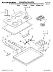 Diagram for 01 - Cooktop Parts, Miscellaneous Parts