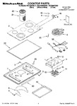 Diagram for 01 - Cooktop Parts