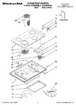 Diagram for 01 - Cooktop Parts