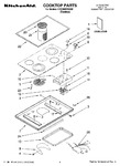 Diagram for 01 - Cooktop Parts