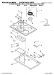 Diagram for 01 - Cooktop Parts