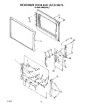 Diagram for 06 - Microwave Door And Latch