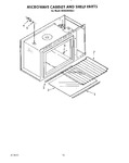 Diagram for 07 - Microwave Cabinet And Shelf