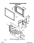 Diagram for 06 - Microwave Door And Latch