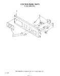 Diagram for 02 - Control Panel , Lit/optional