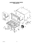 Diagram for 11 - Microwave Cabinet