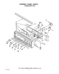 Diagram for 02 - Control Panel, Lit/optional