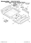 Diagram for 01 - Cooktop Parts