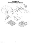 Diagram for 05 - Oven Parts, Miscellaneous Parts