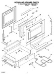 Diagram for 04 - Door And Drawer Parts