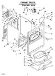 Diagram for 02 - Cabinet Parts